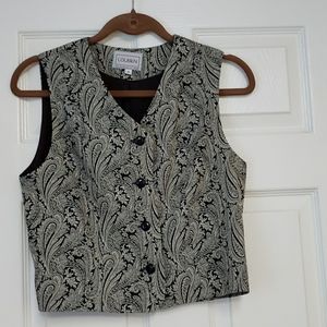 Louben paisley vest.